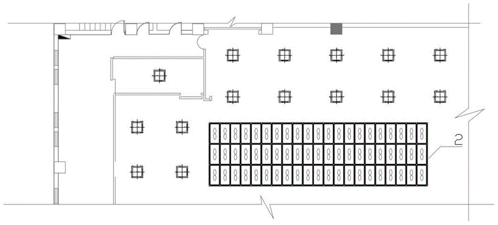 Miniaturized hundred-grade laminar flow zone