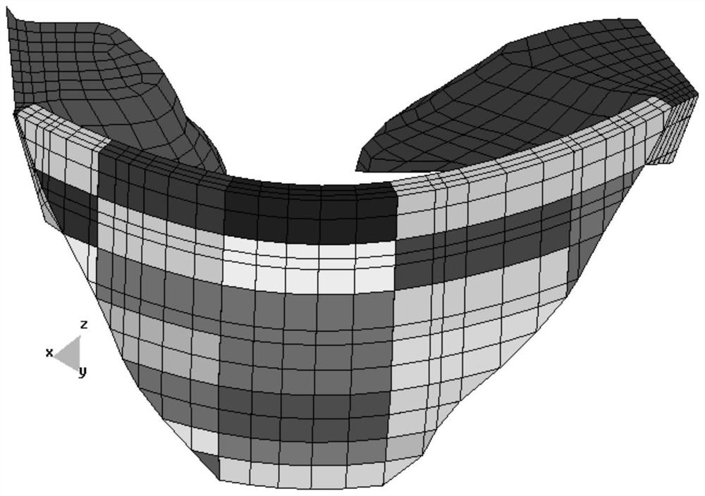 Calculation method of safety factor of dam abutment based on full structural plane yield method