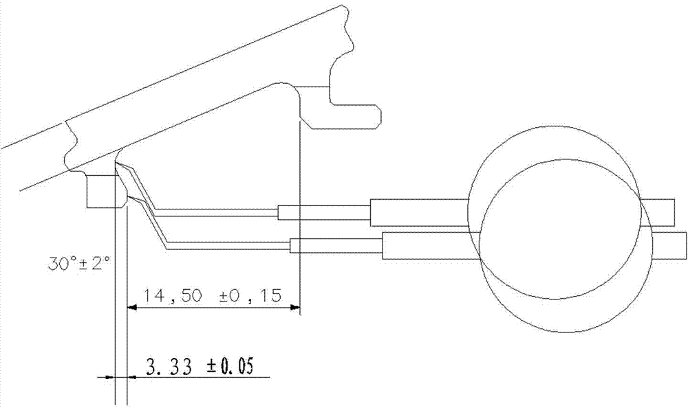 Method for realizing on-line measurement of multi-purpose measuring head for vertical numerically controlled lathe