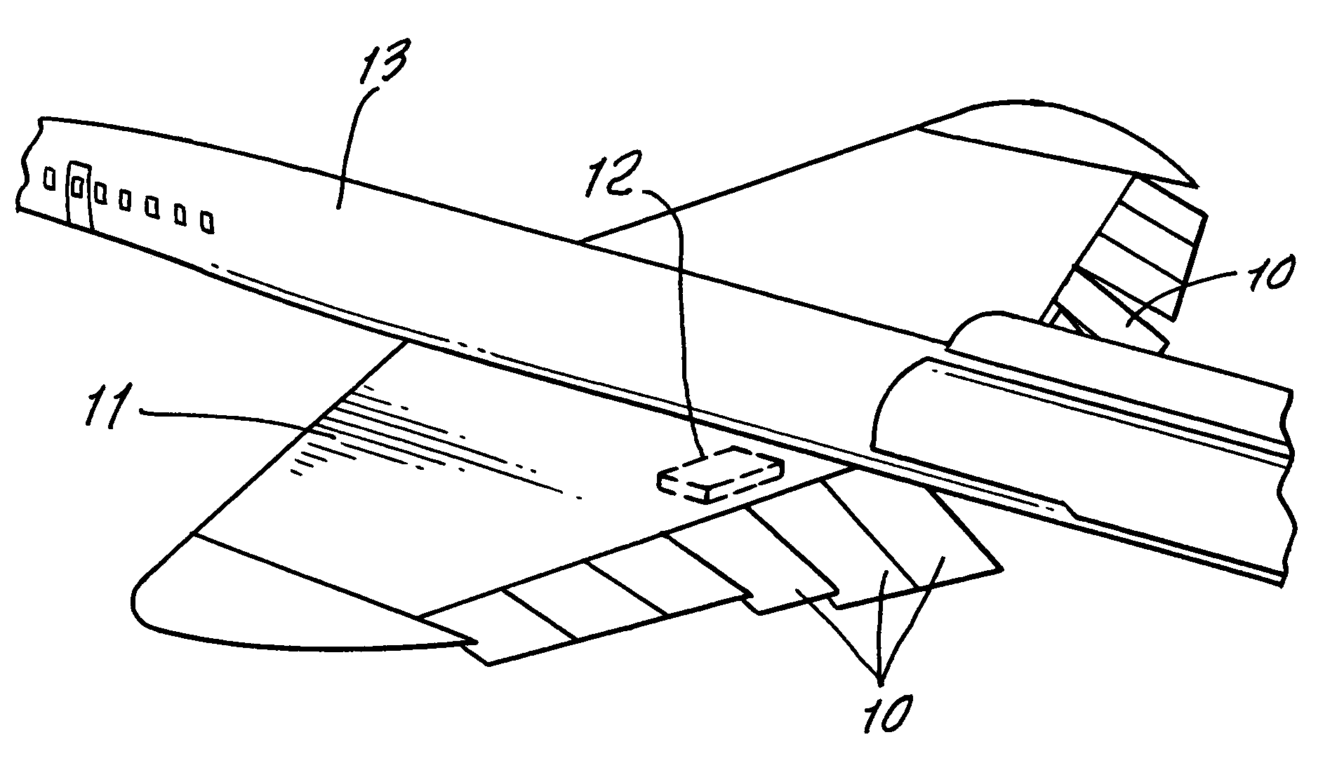 Lift and twist control using trailing edge control surfaces on supersonic laminar flow wings