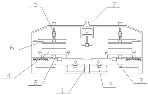 Automatic demolding method applied to automobile plastic part and injection mold thereof