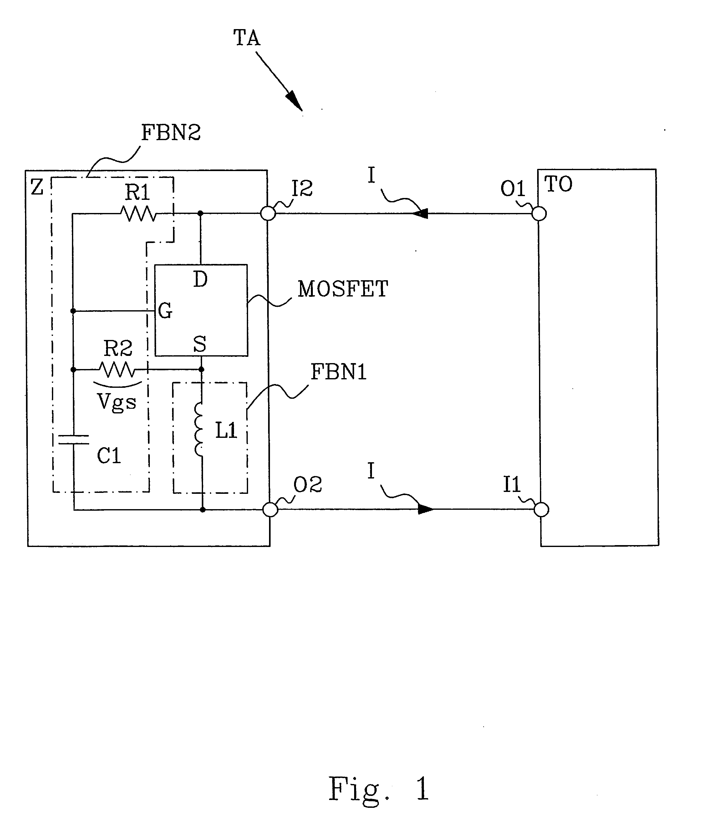 Active load arrangement