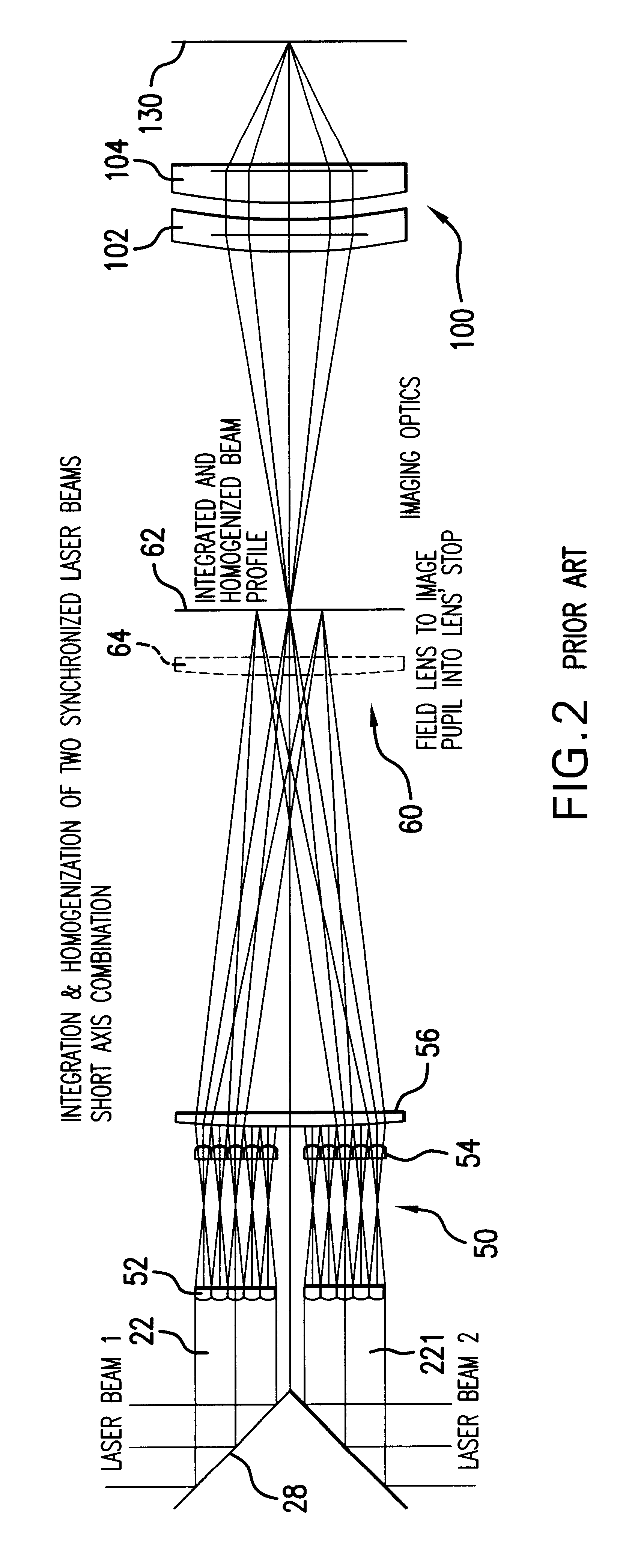 Laser thin film poly-silicon annealing optical system