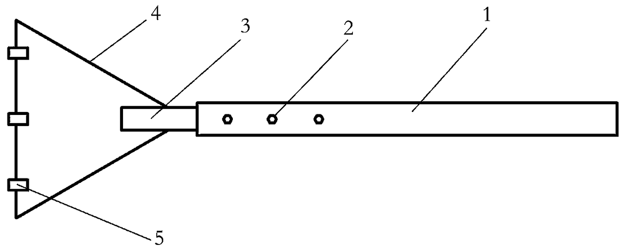 A furnace temperature uniformity test tool and test bracket