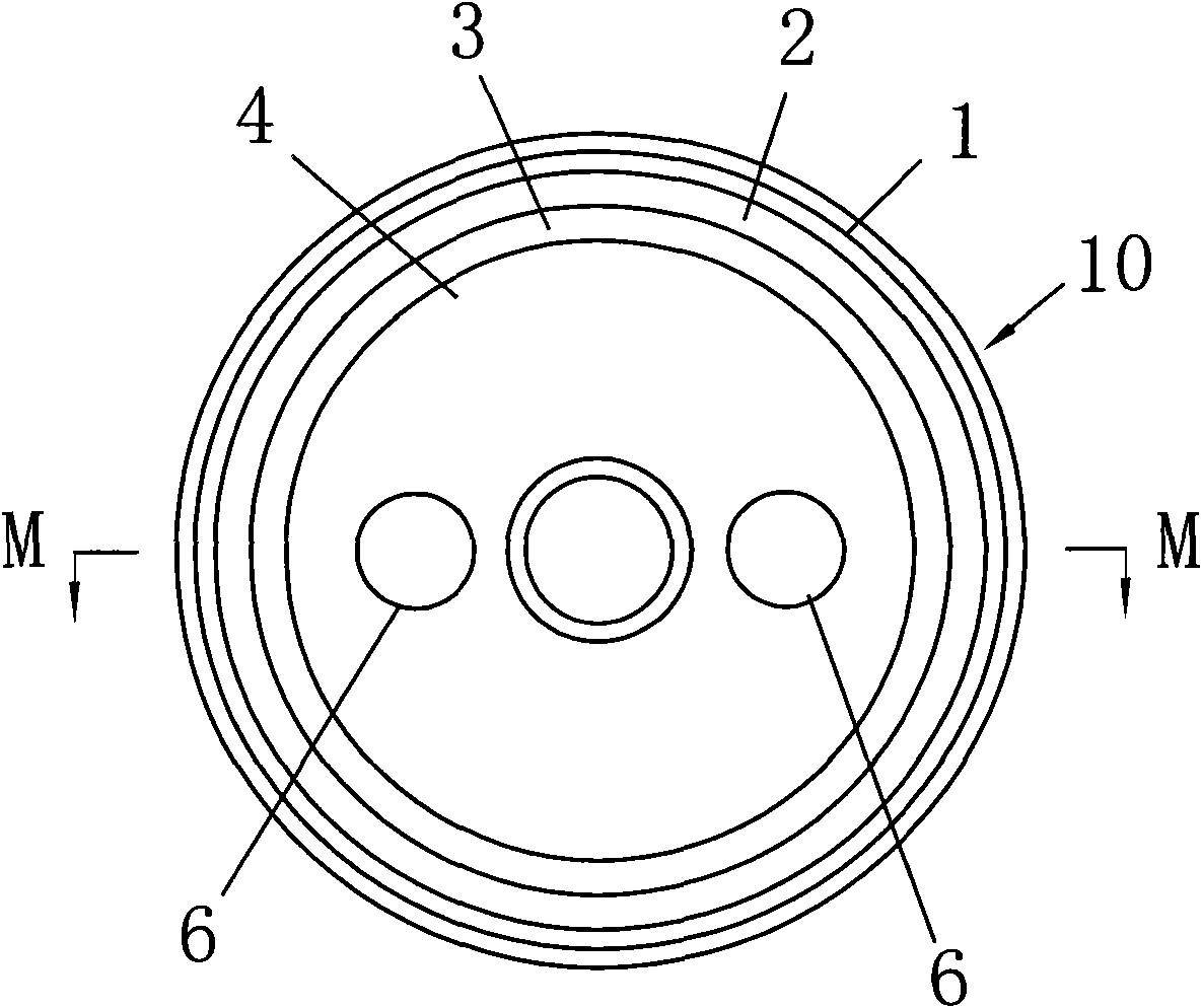 Battery combination cover and battery