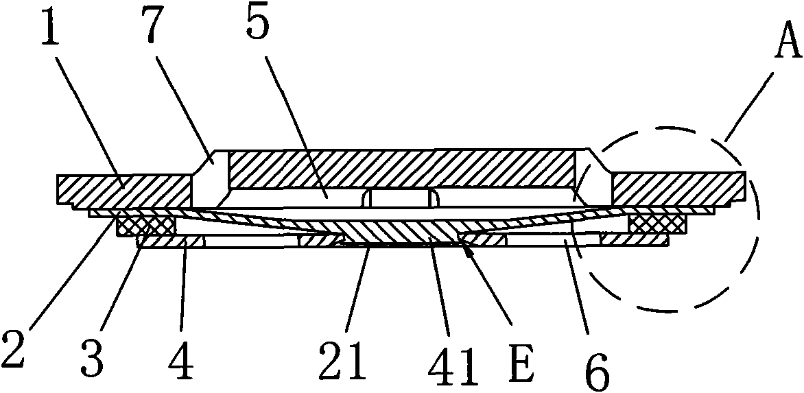 Battery combination cover and battery