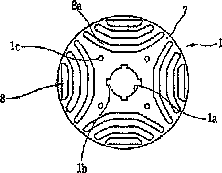 Rotor of synchronous reluctance motor