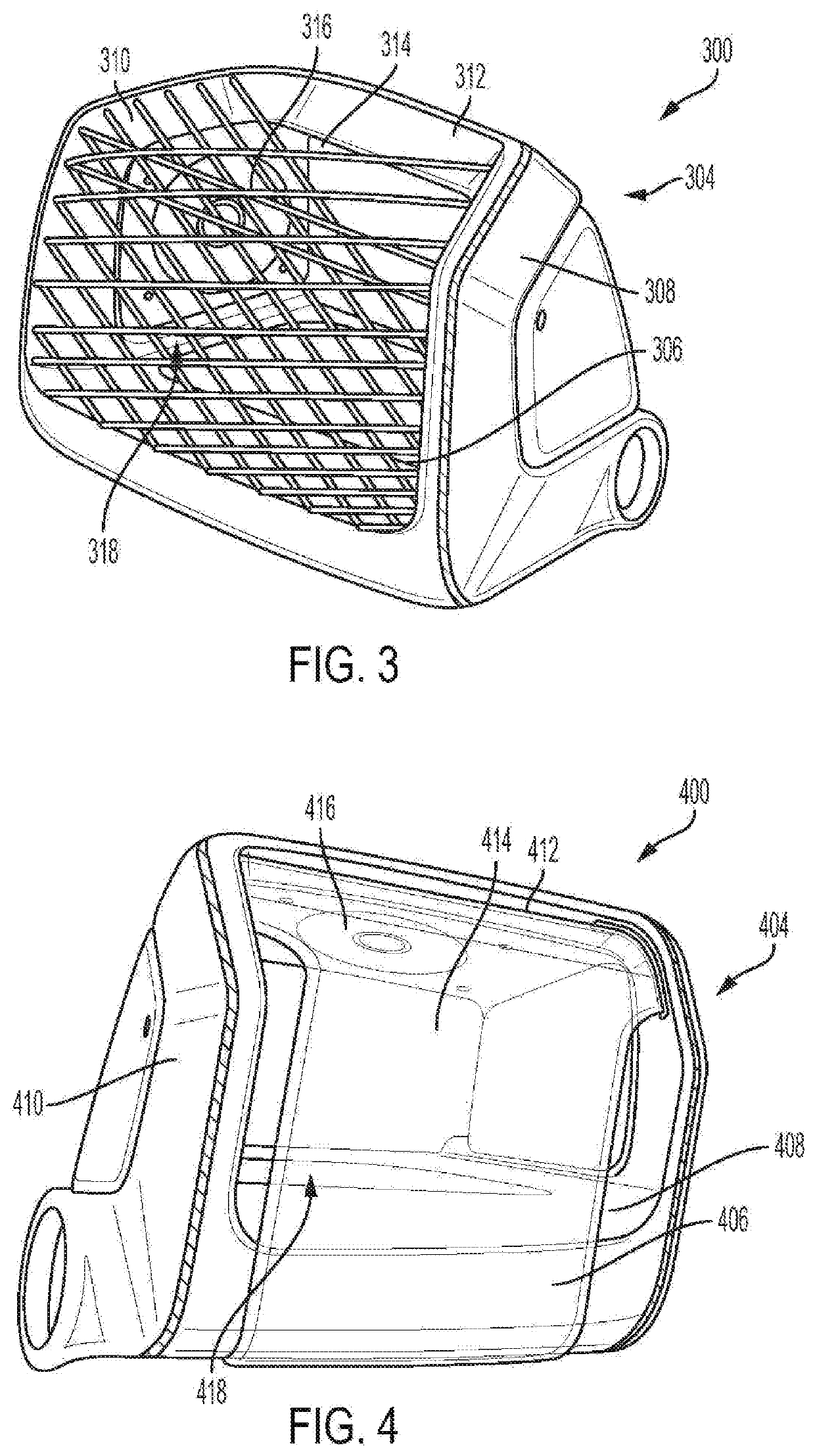 Vehicle head restraint incorporating speakers