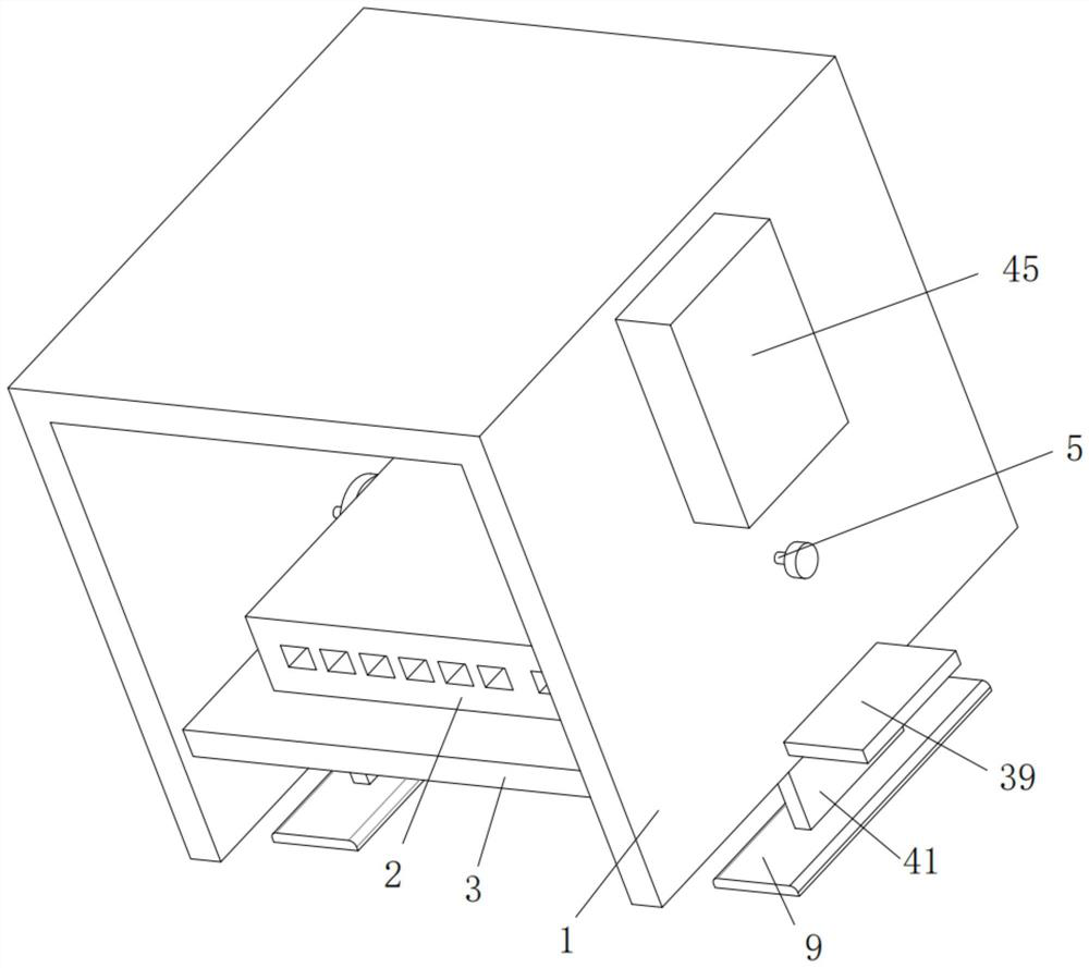 Mounting rack for computer switch and use method of mounting rack