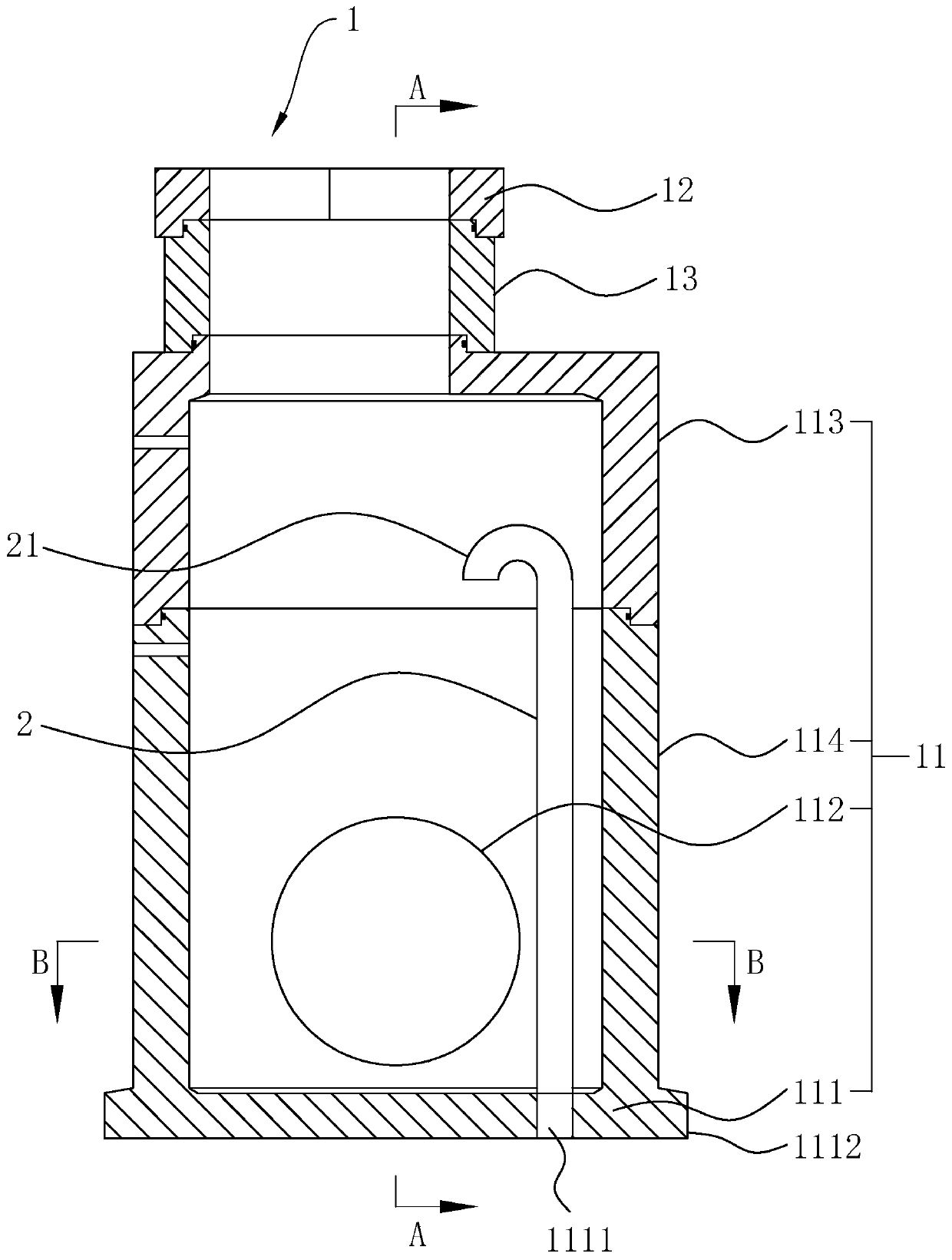 Prefabricated assembly type concrete anti-floating inspection well and machining method thereof