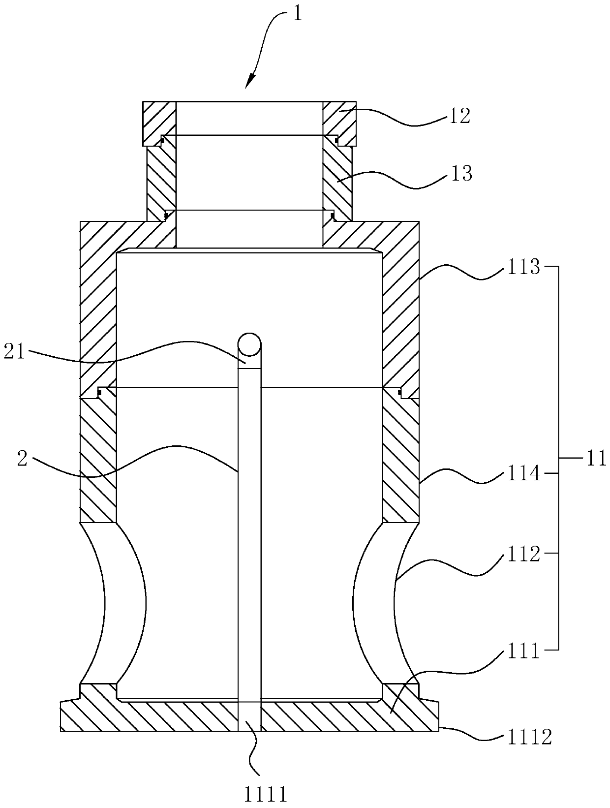 Prefabricated assembly type concrete anti-floating inspection well and machining method thereof