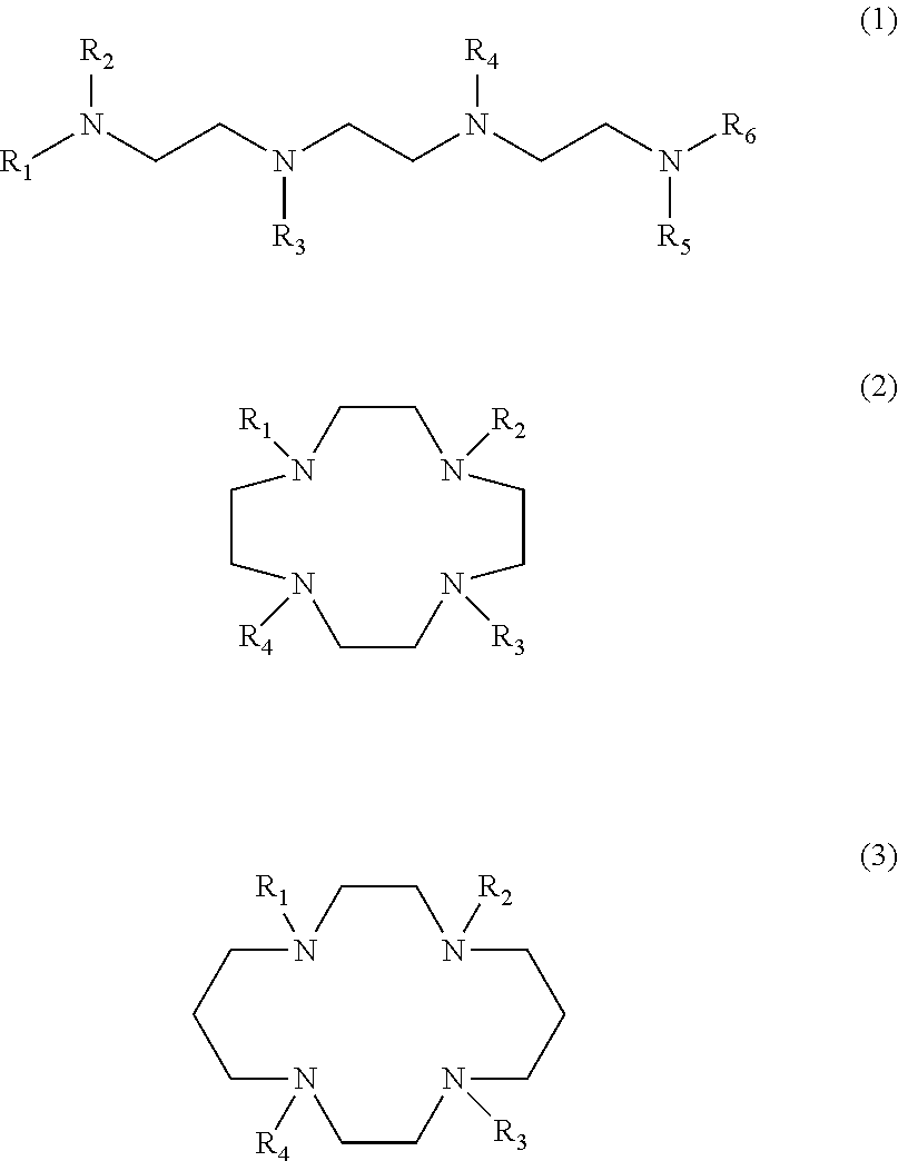 Detergent compositions for removing heavy metals and formaldehyde
