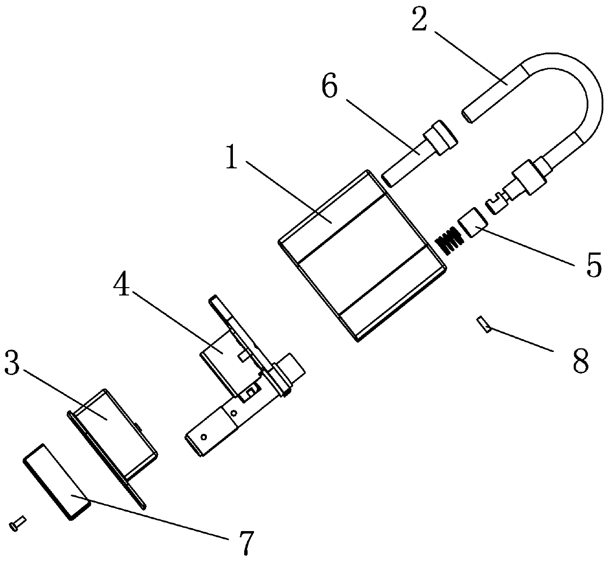 Manufacturing processes of padlock and components of padlock