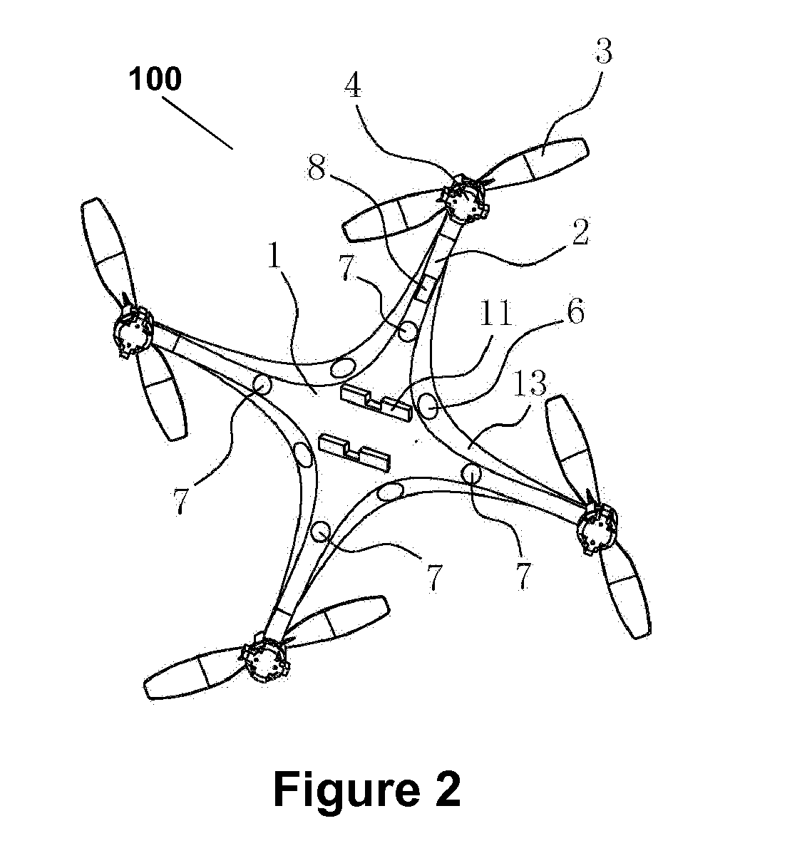 Flying apparatus with multiple sensors and gesture-based operation