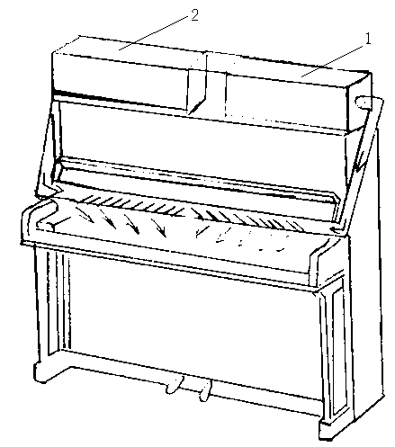 Keyboard instrument device for being practiced and played in winters and summers