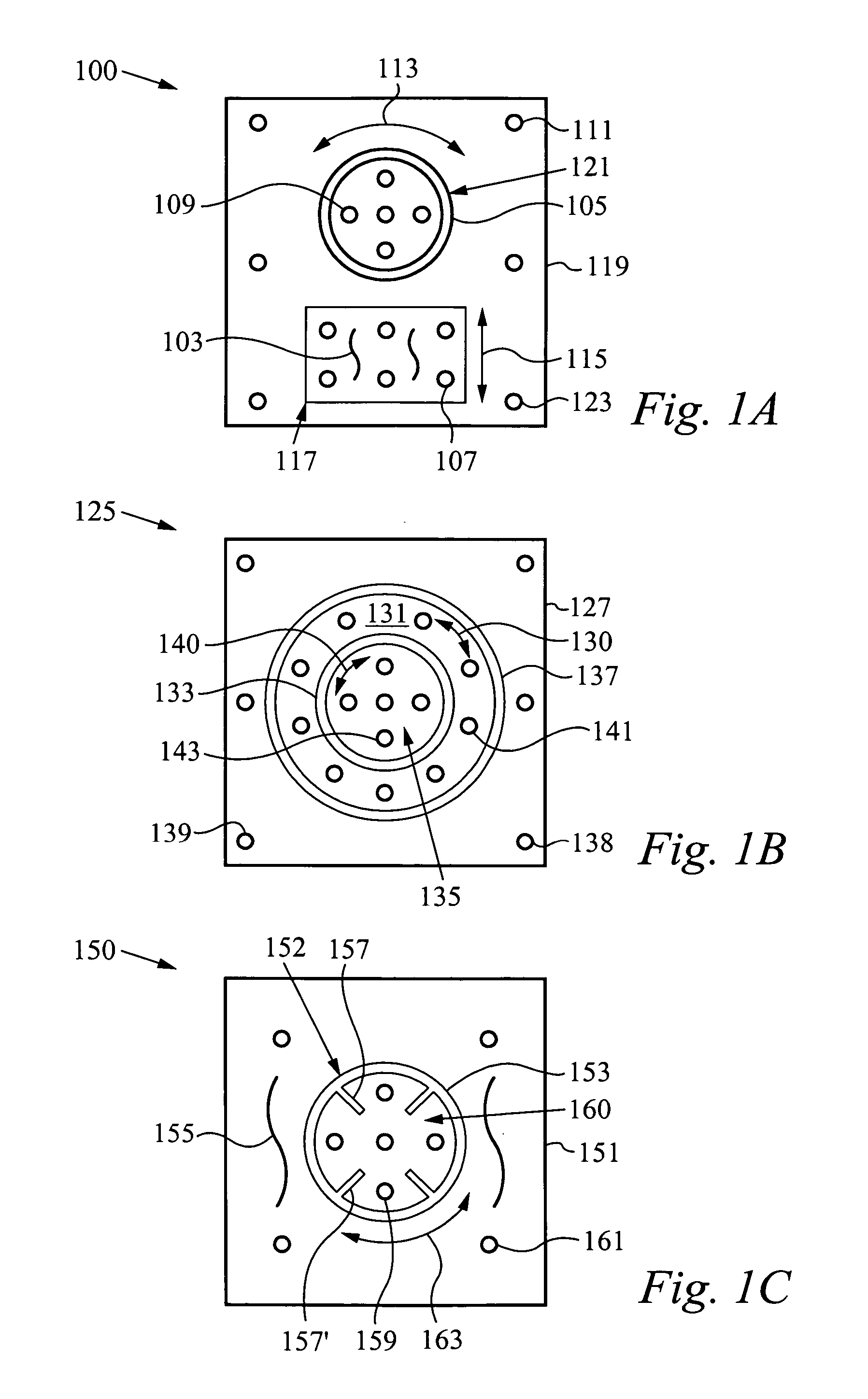 Device and system with moving squeegee fields