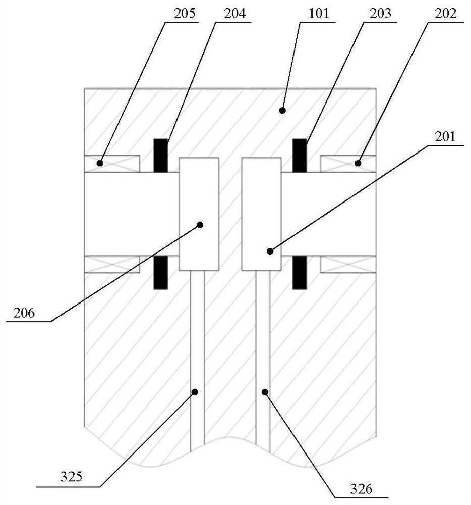 Integrated hydraulic robot connecting rod