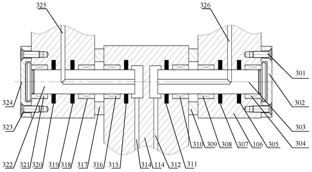 Integrated hydraulic robot connecting rod