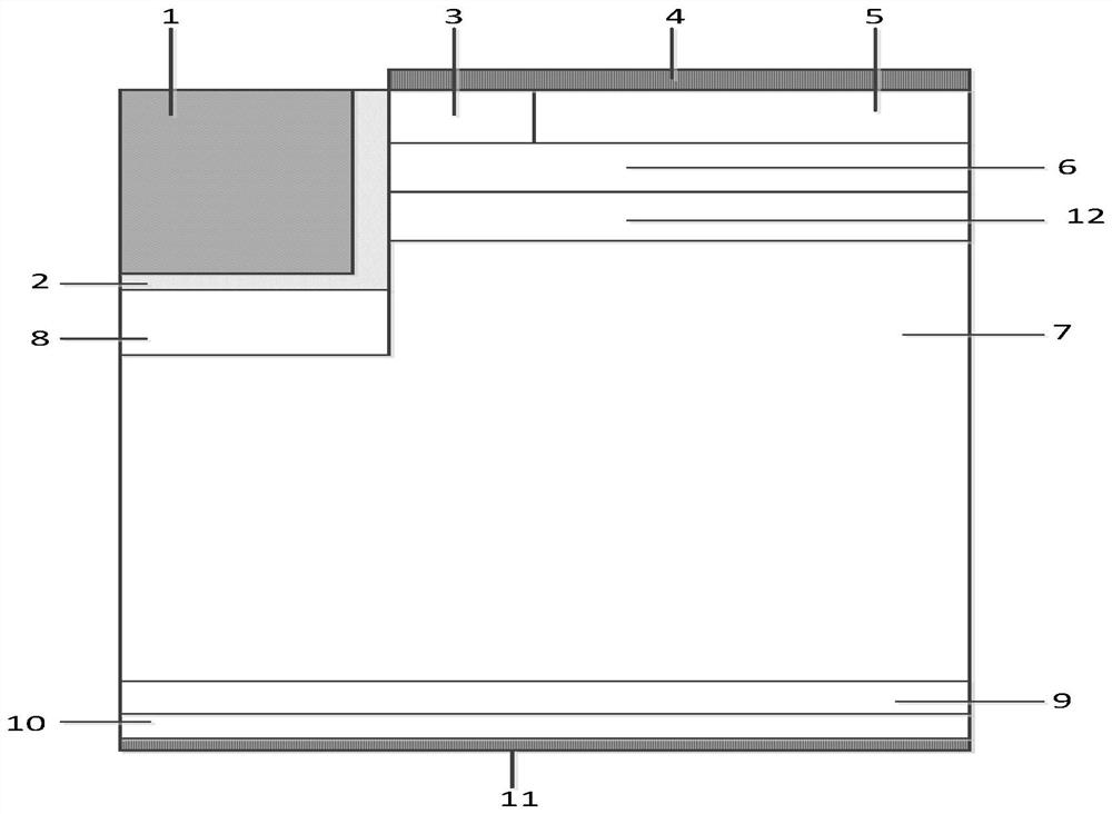 A trench type insulated gate bipolar transistor and its preparation method