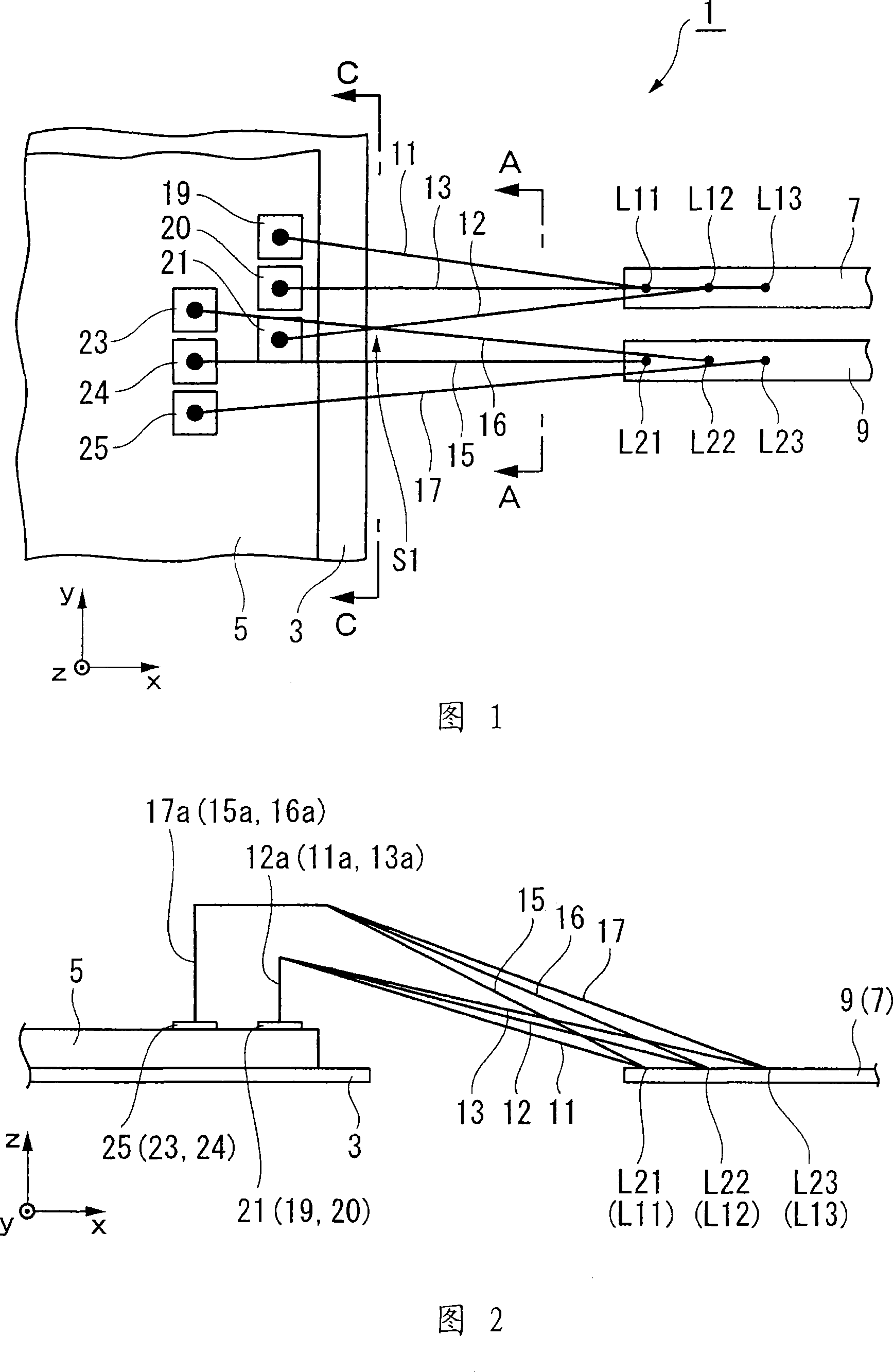 Semiconductor device and wire bonding method used for the same