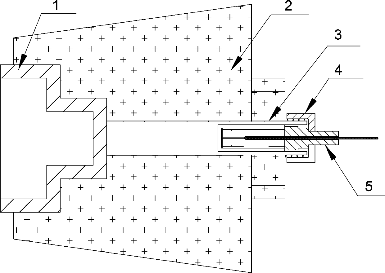 Laser-interference-based built-in high-voltage cable's partial power discharge two-dimension ultrasonic sensor