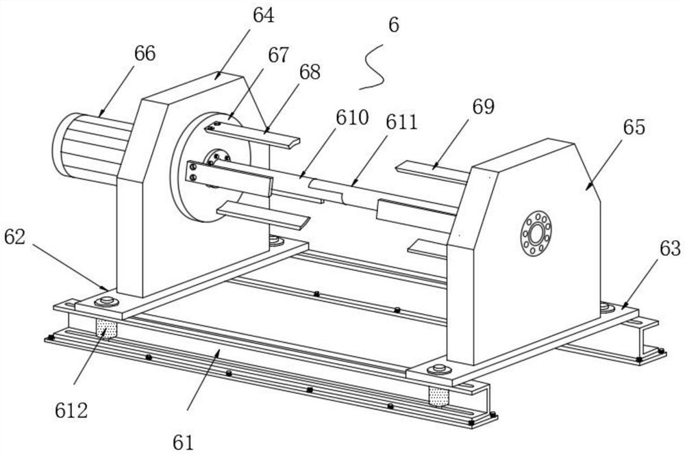 A high-efficiency linear vacuum coating line for workpiece surface coating