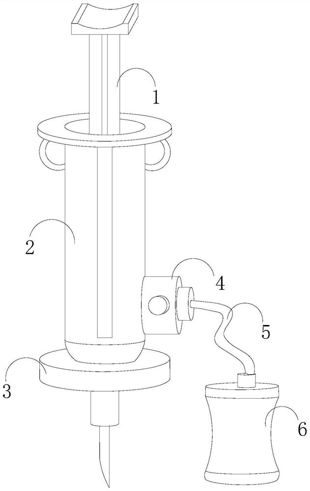 Hydrops therapeutic apparatus used for thoracic surgery department