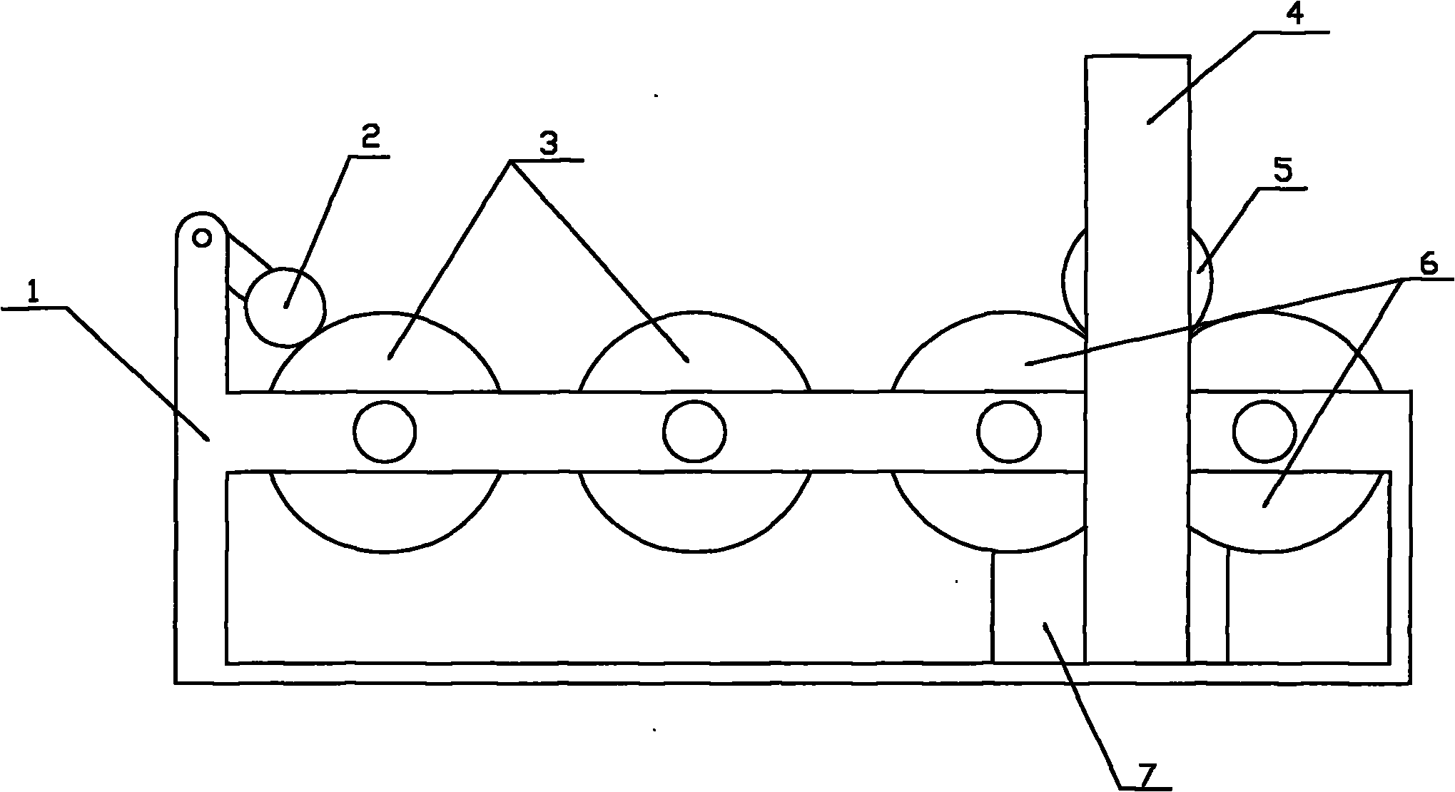 Automatic roller winding machine