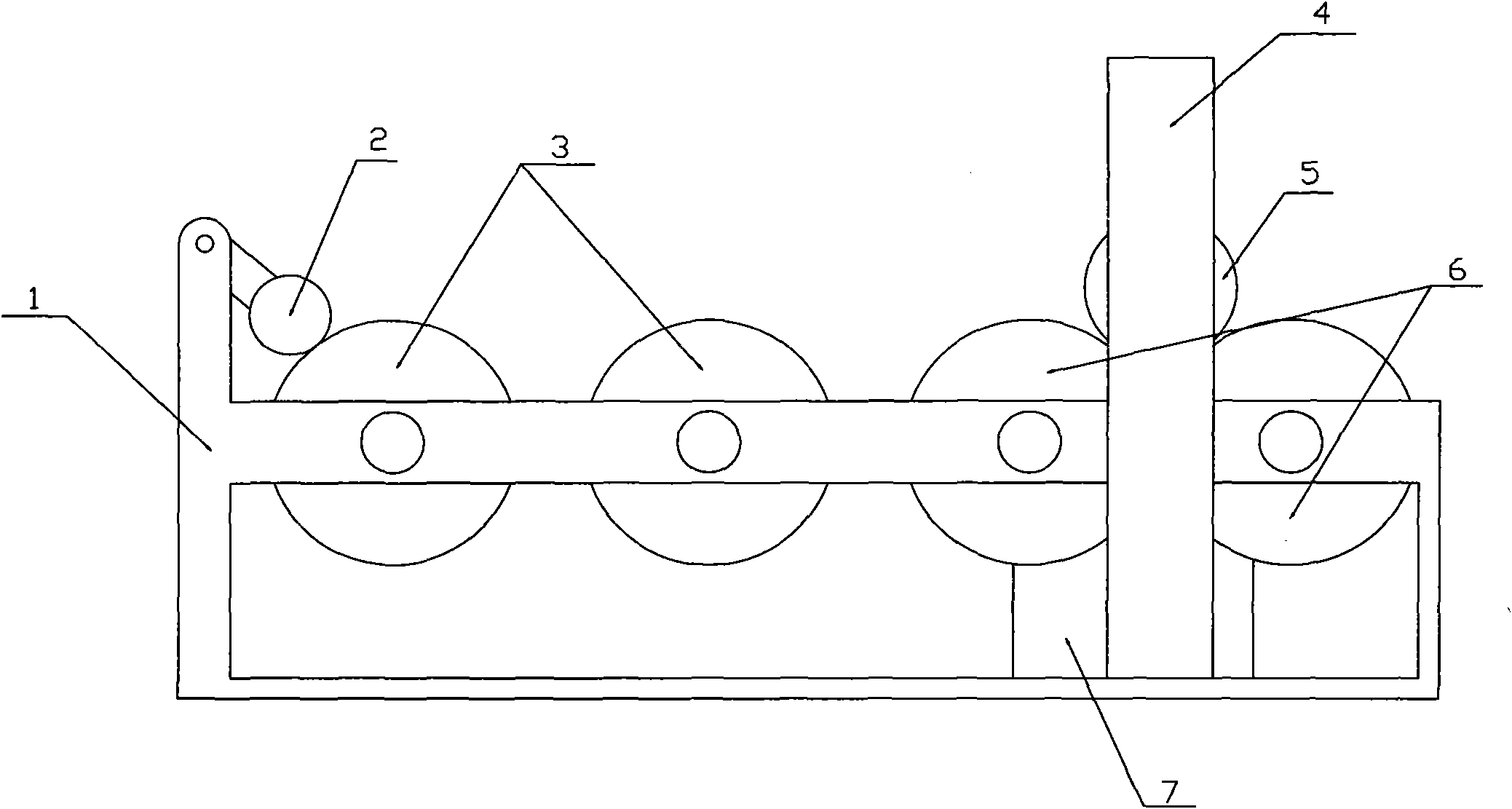 Automatic roller winding machine