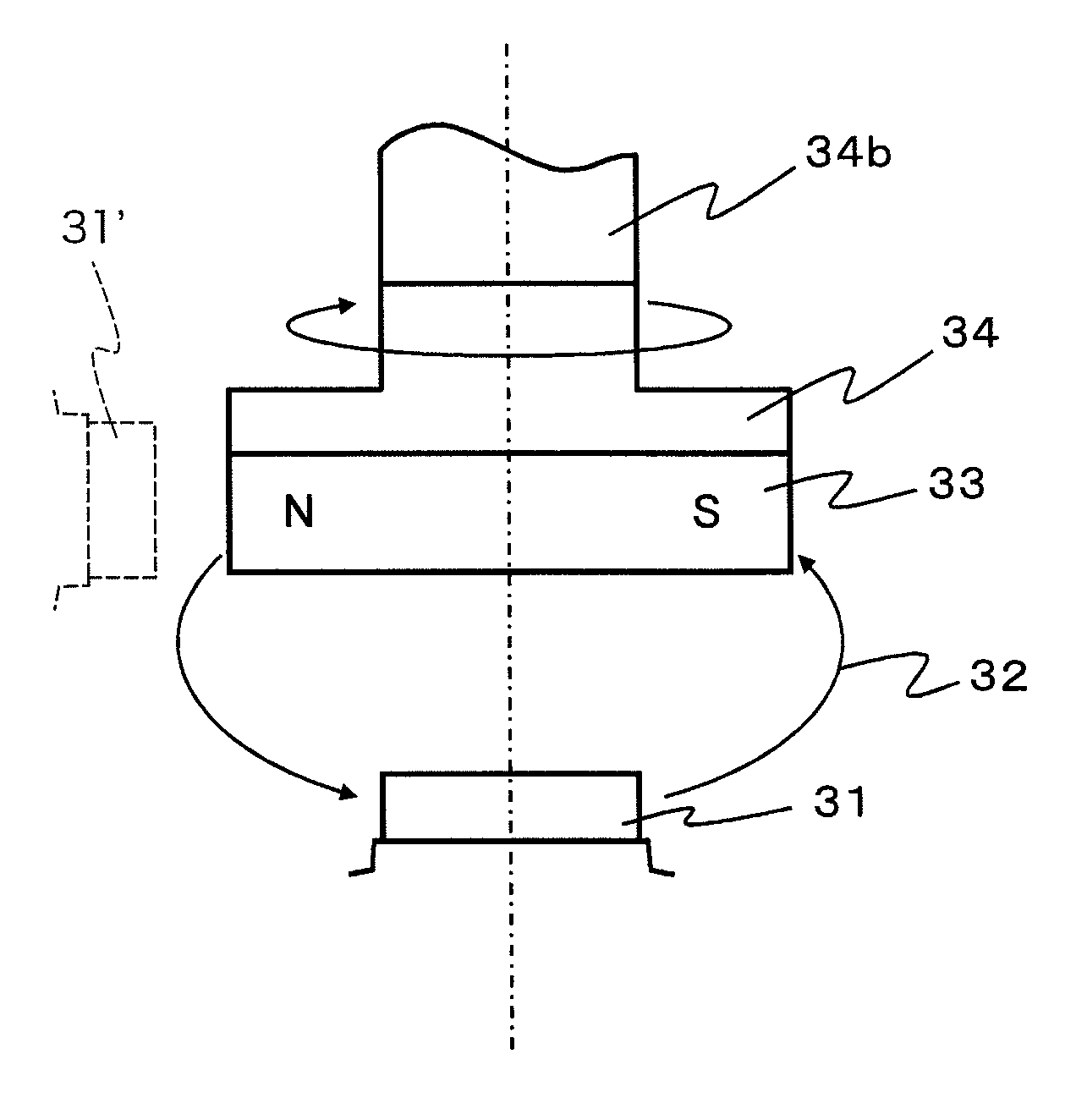 Rotation-angle-detecting apparatus