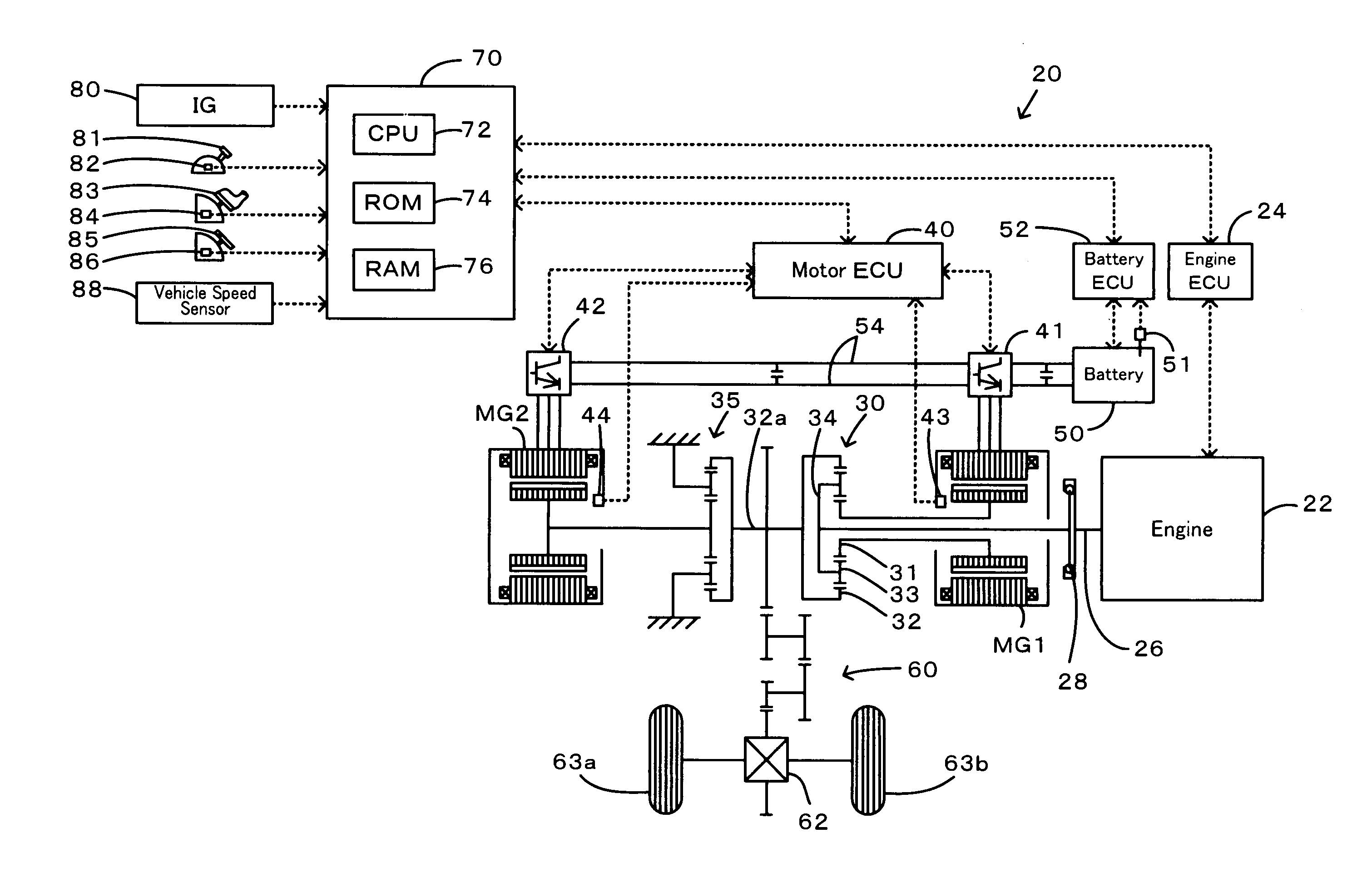 Misfire Judging Device of Internal Combustion Engine, Vehicle Mounted With It and Misfire Judging Method