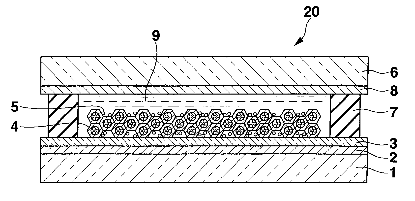 Photovoltaic polarizing element and method of manufacturing the same