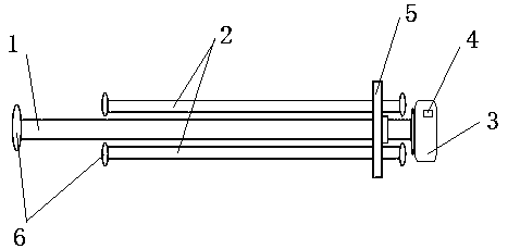 Rock cutting grinding and transporting device