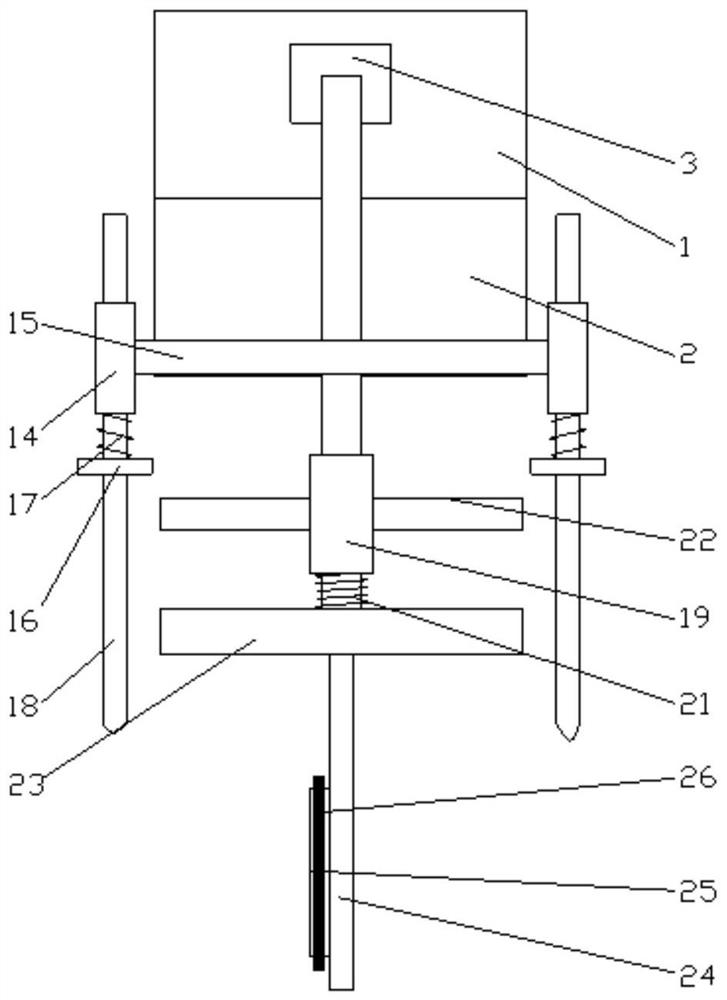 A quick demoulding device for casting