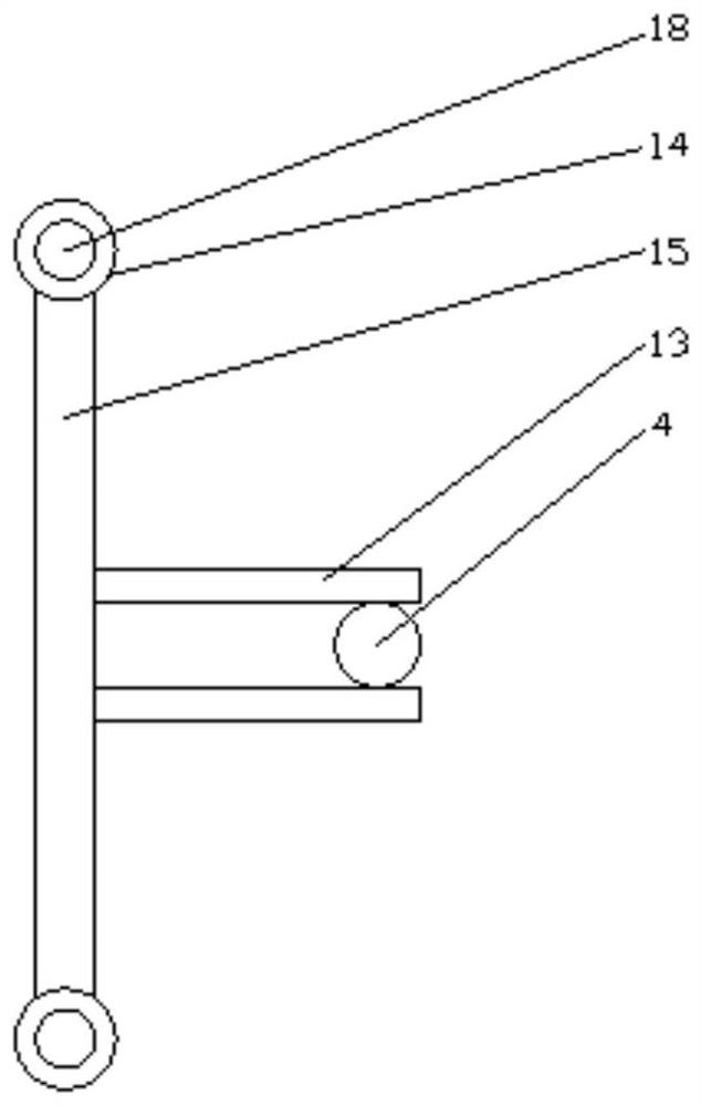 A quick demoulding device for casting