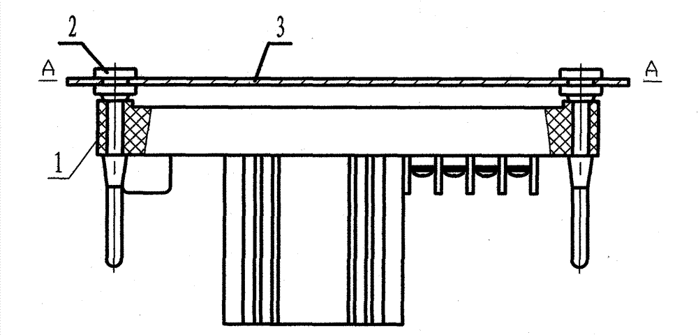 Quick damping device for voltage regulator of generating set