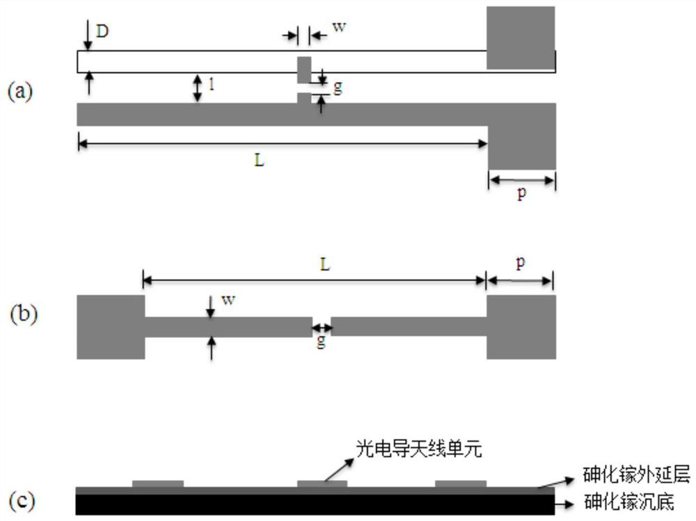 Fast dynamic terahertz near-field imaging system based on photoconductive antenna array and its construction method