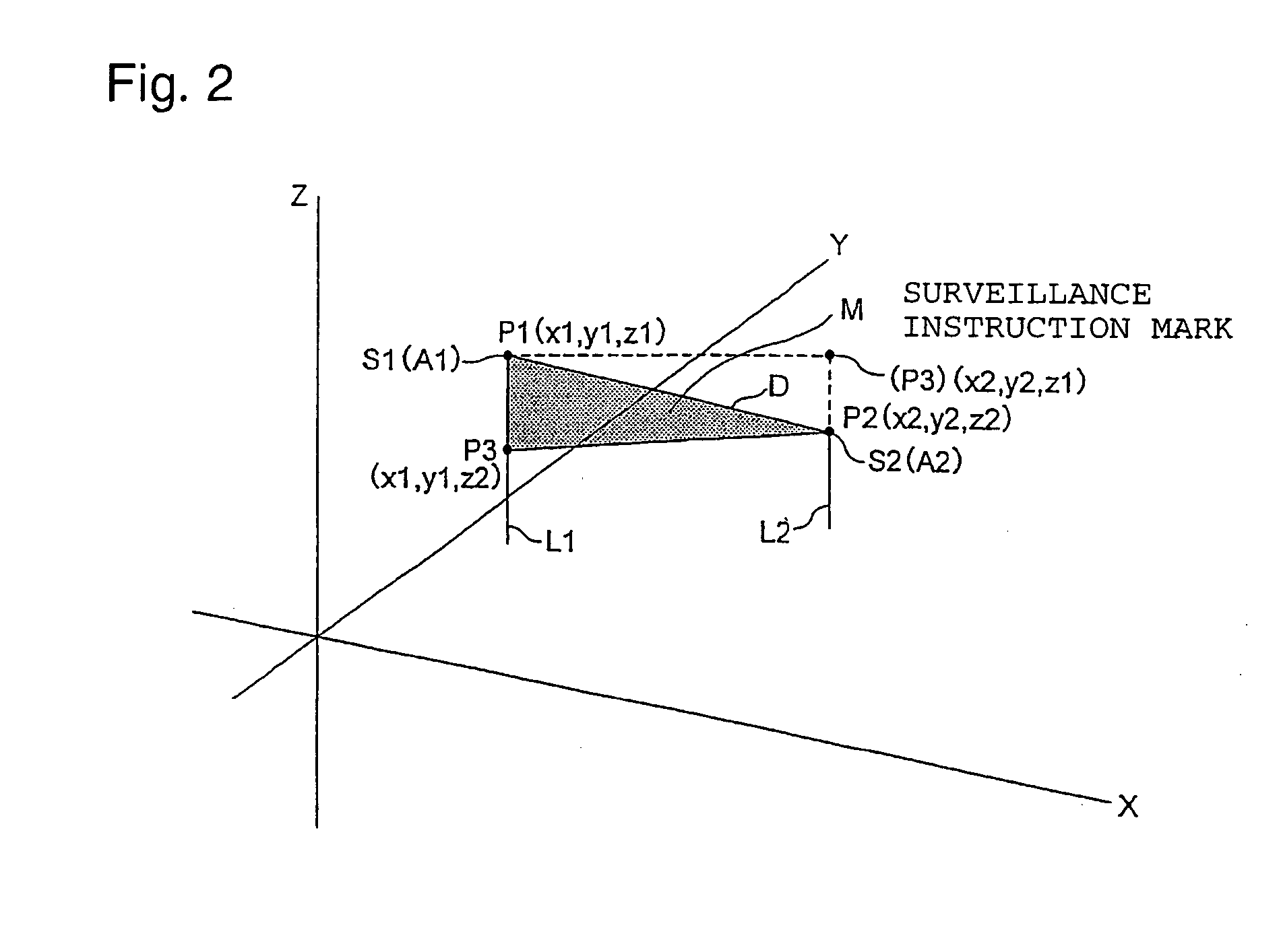 Method for displaying position of an aircraft in a display for air traffic control