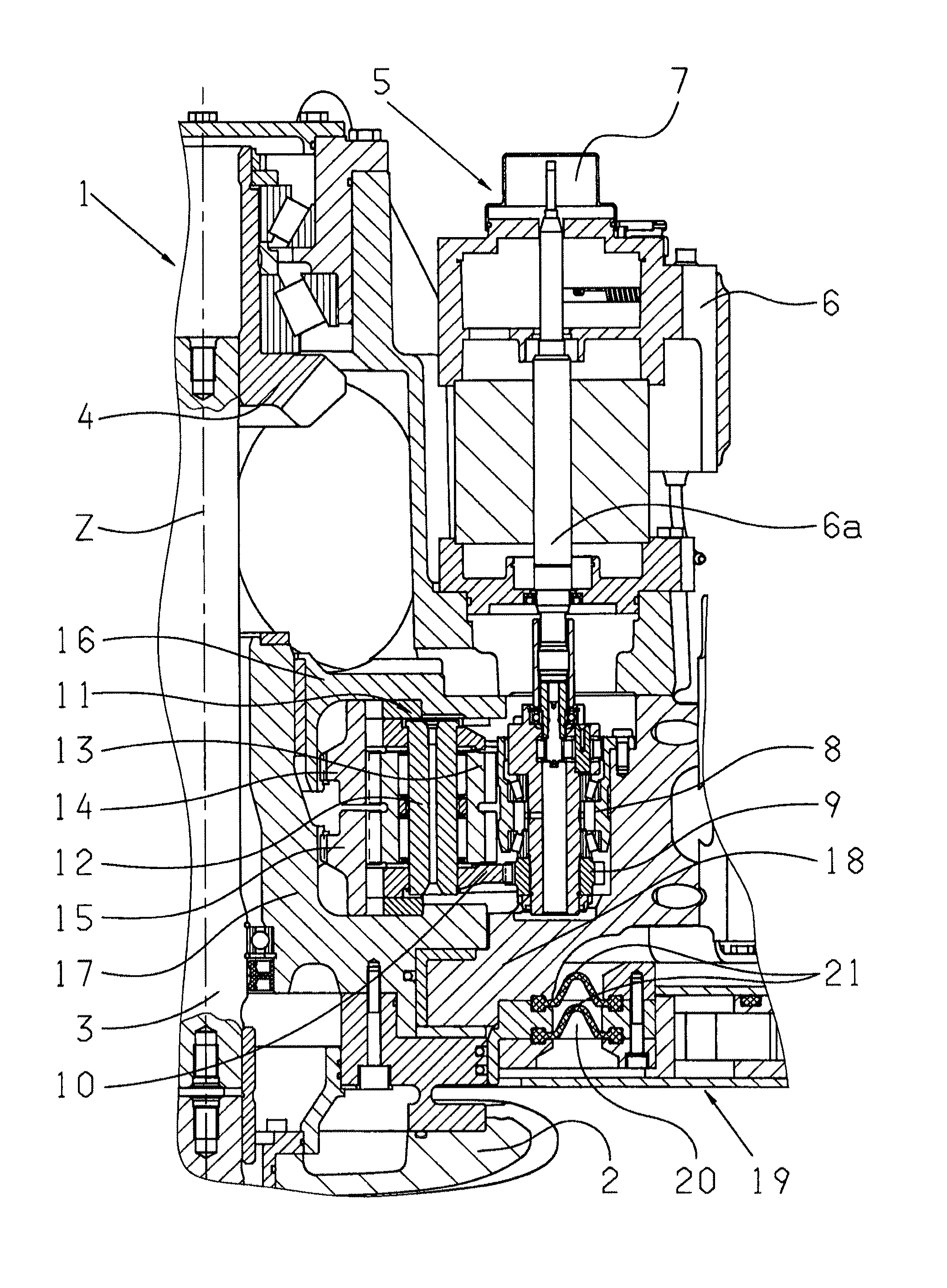 Control device and boat drive comprising a control device