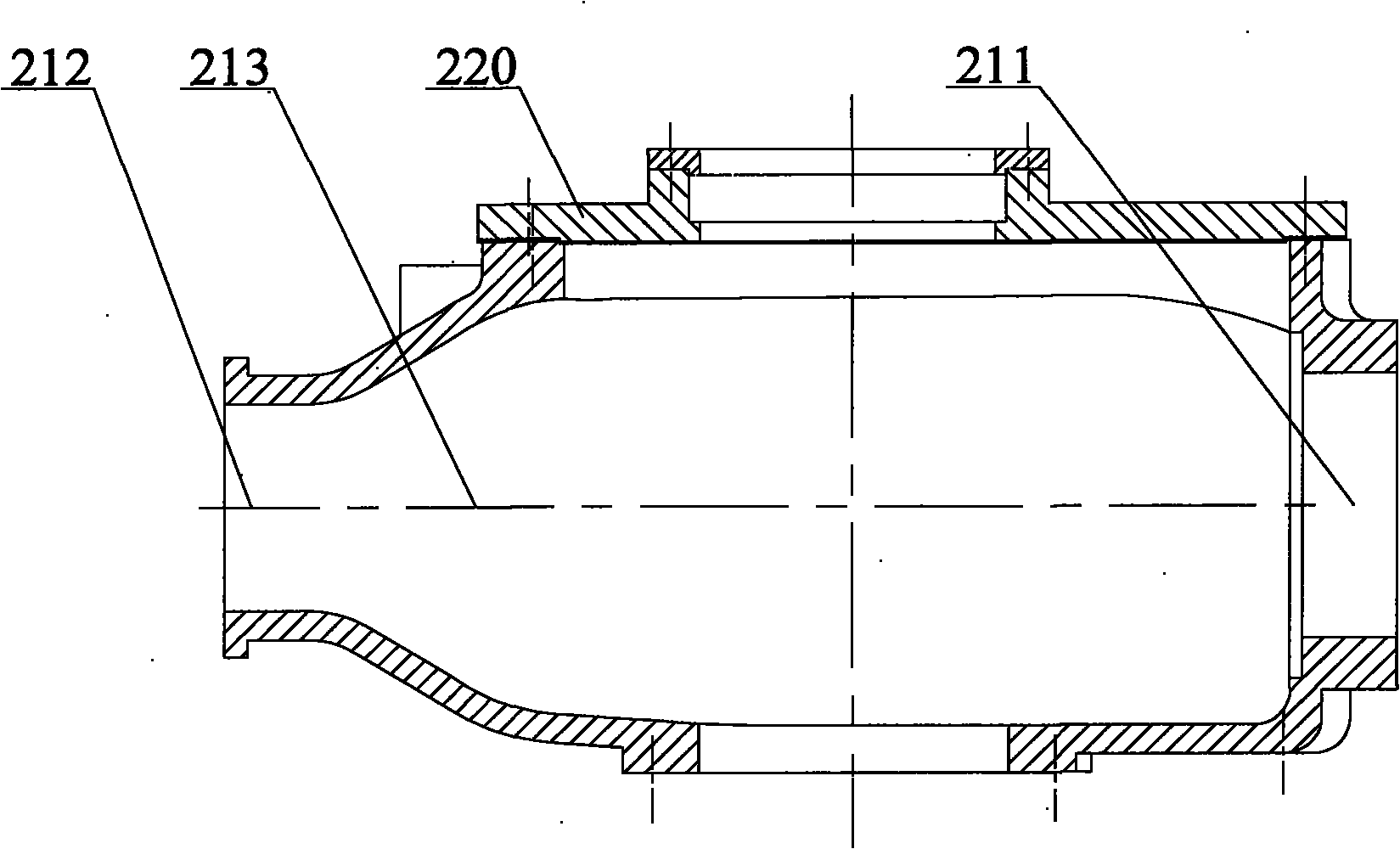 Distributing valve for concrete pump and concrete pump