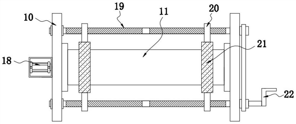 Anti-static treatment device for anti-static multi-face flexible velvet fabric