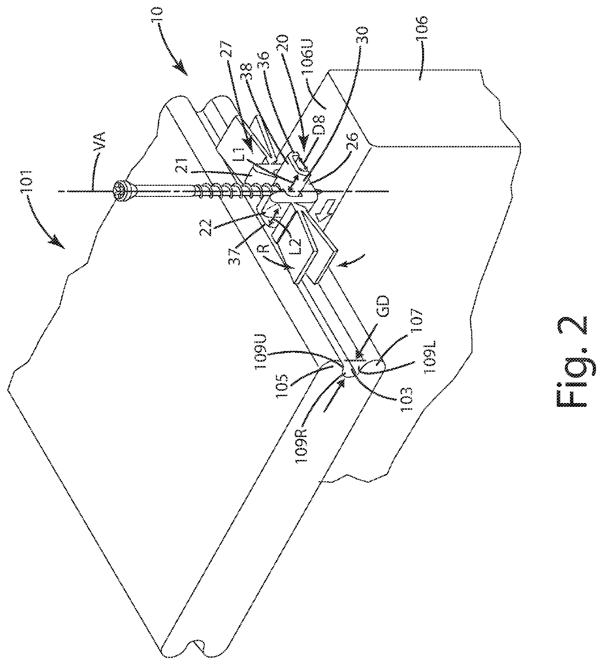 Hidden fastener unit and related method of use