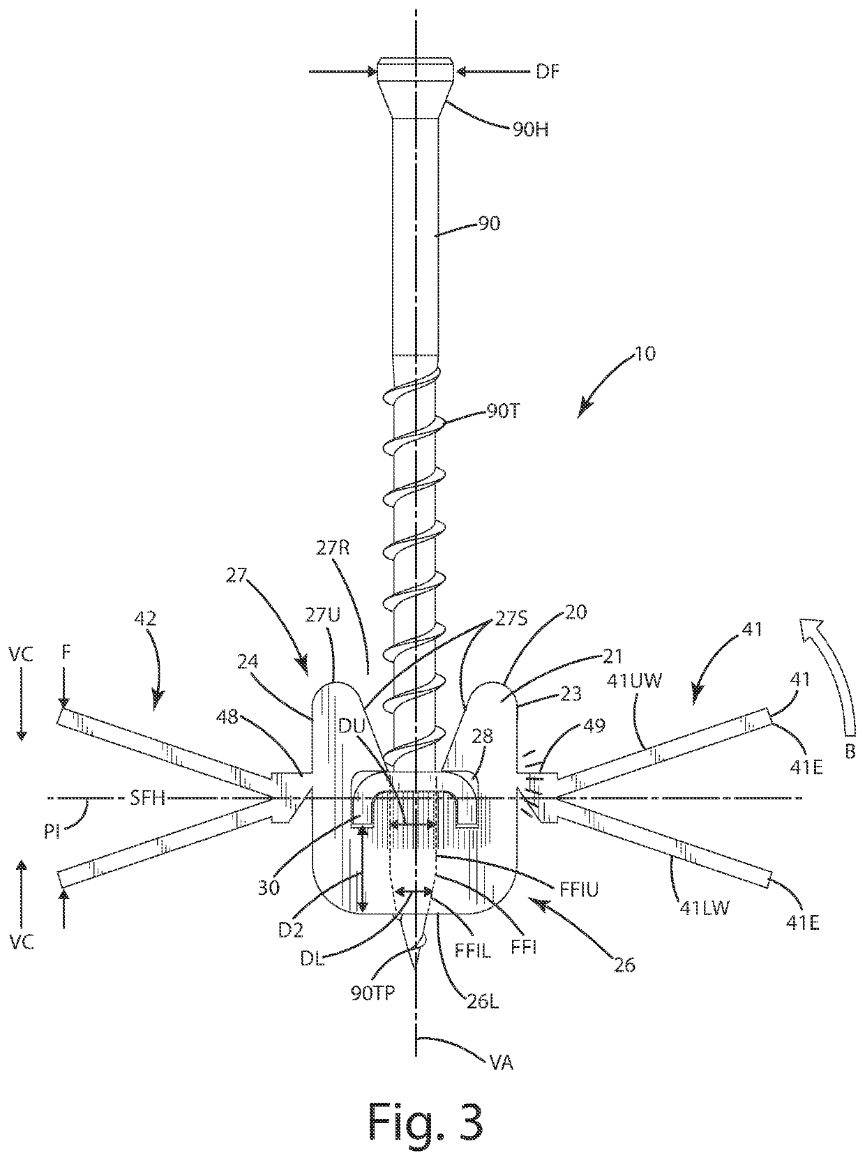 Hidden fastener unit and related method of use