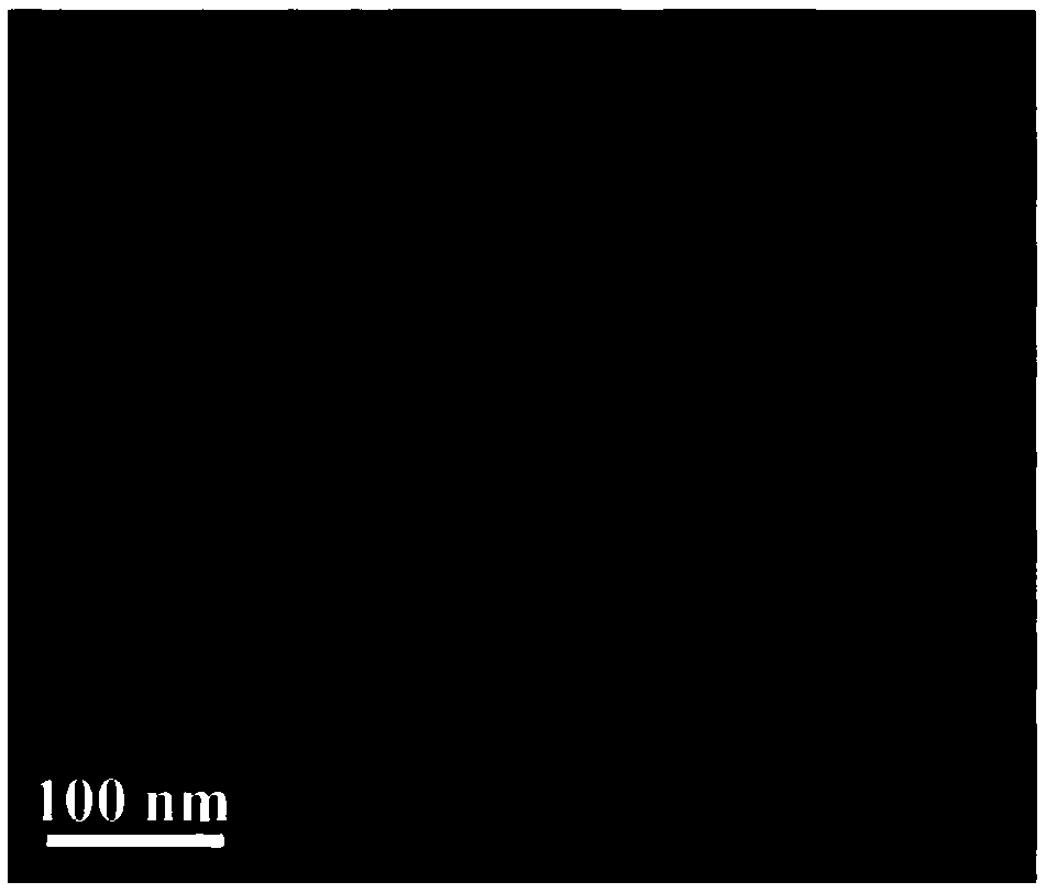 Mesoporous nano platinum-nickel oxygen reduction electrocatalyst and preparation method thereof