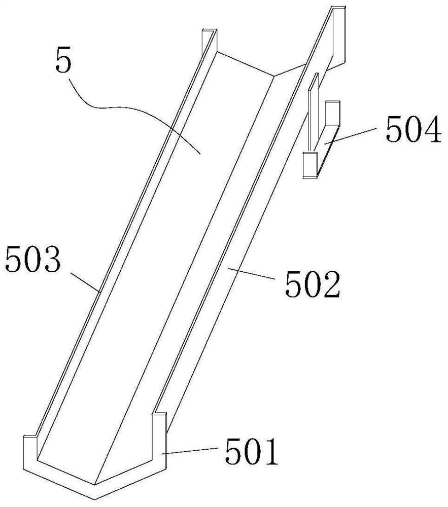 Seamless sinking double-drawing-wire locking type building integrated waterproof photovoltaic support