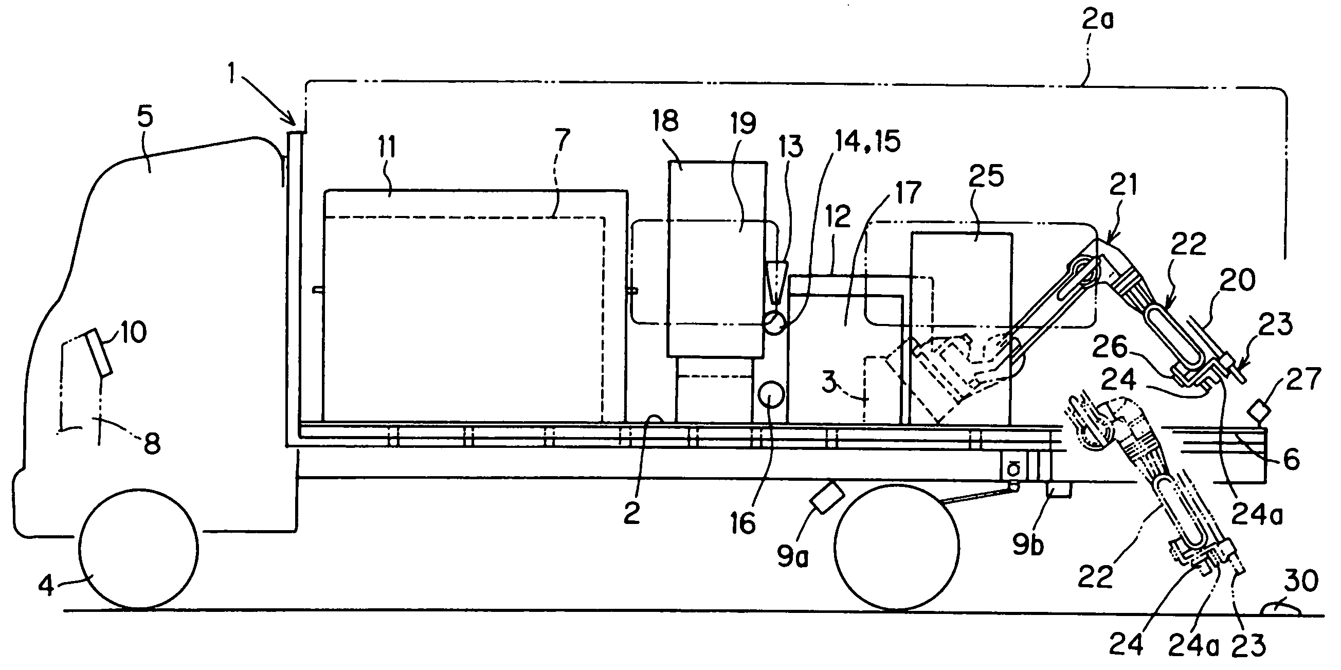 Method and system for cleaning glass surface of pavement light or reflector