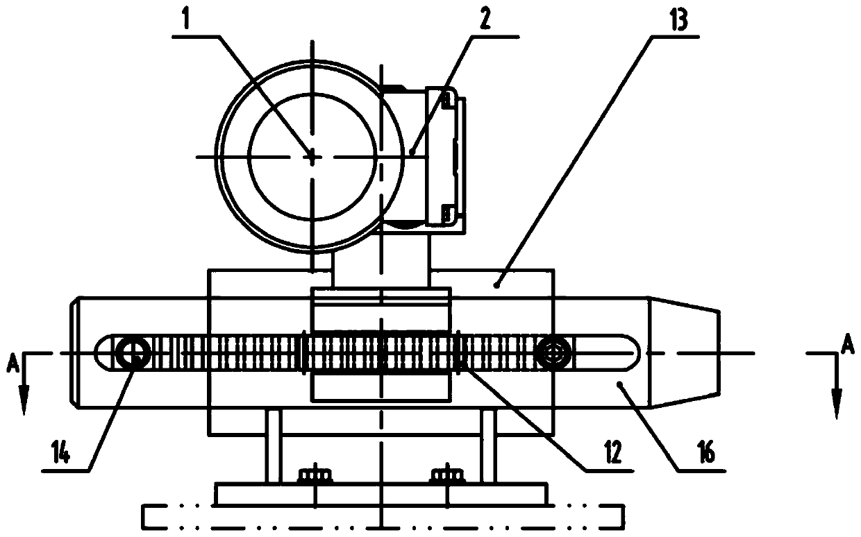 Automatic bolt mechanism of telescopic movable bridge