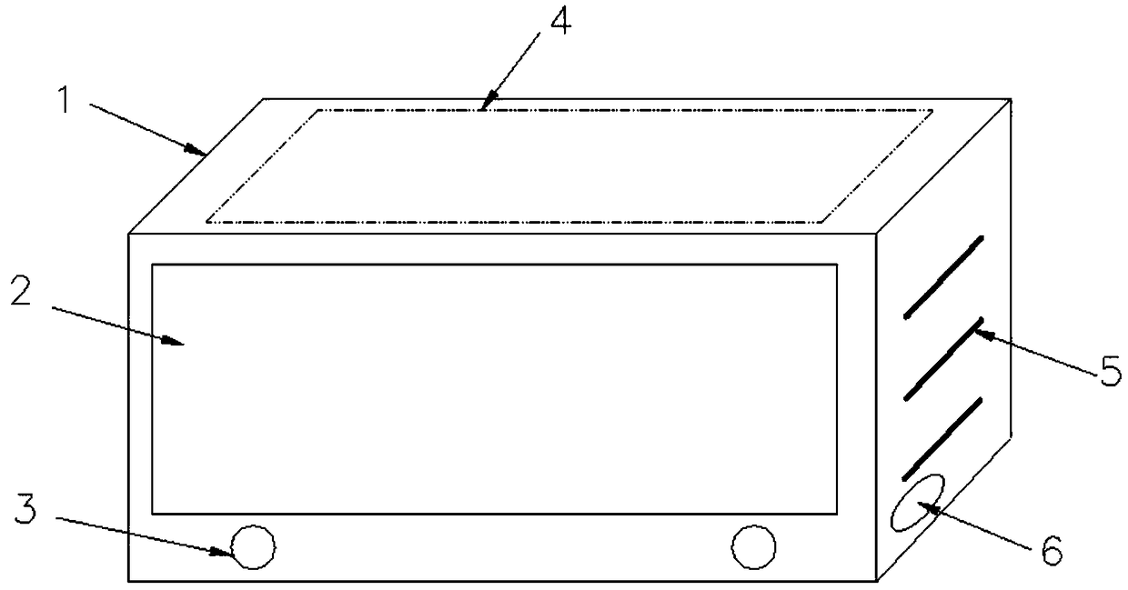 Computer room environment monitoring device and method