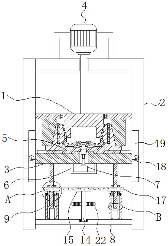 High-precision heating spinning flaring device