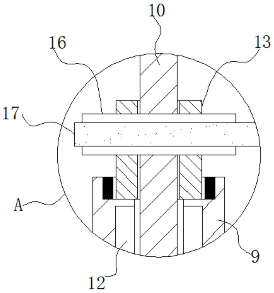 High-precision heating spinning flaring device